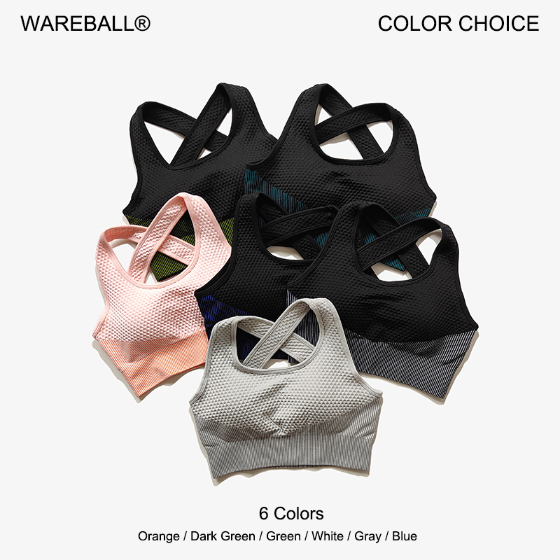 Rugged Sport Strap - WAREBALL 6 renkler Yoga spor sütyeni