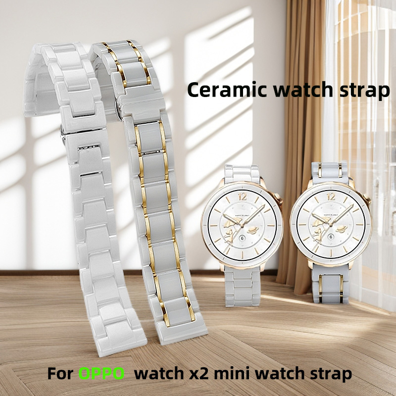 Smartwatch X2 - 18 MM Moda kadın Seramik Izle