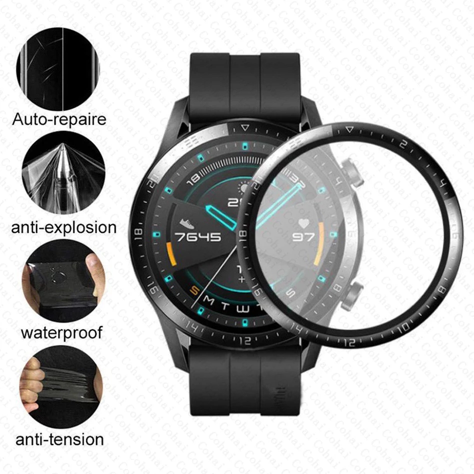 Temperli cam Huawei İzle GT3 G - Titan Smartwatch Accessories incelemesi ve fiyatı