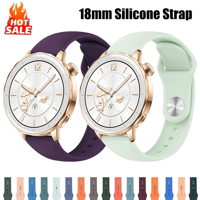 18mm Silikon saat kayışı Huawe - Fossil Smartwatch Accessories incelemesi ve fiyatı