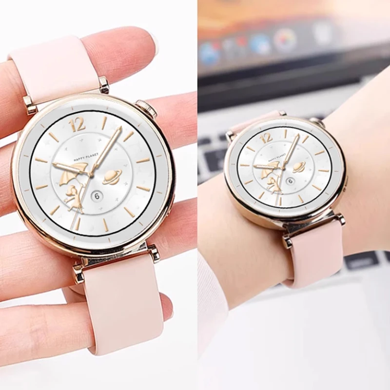 18mm Silikon saat kayışı Huawe - Fossil Smartwatch Accessories incelemesi ve fiyatı