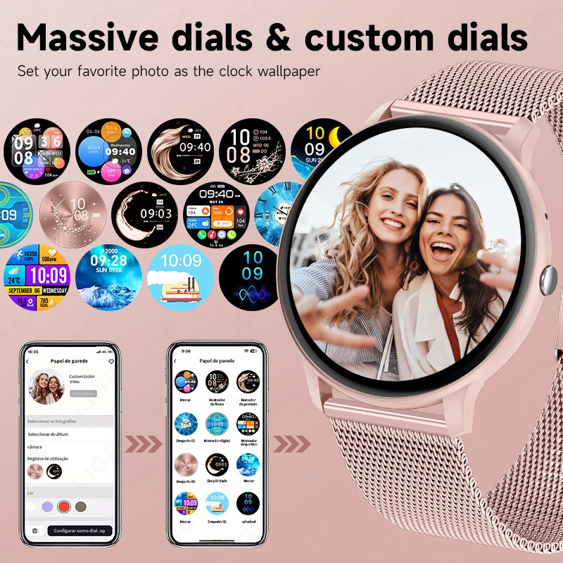LIGE Bluetooth Çağrı Özellikli - Smartwatch Custom incelemesi ve fiyatı