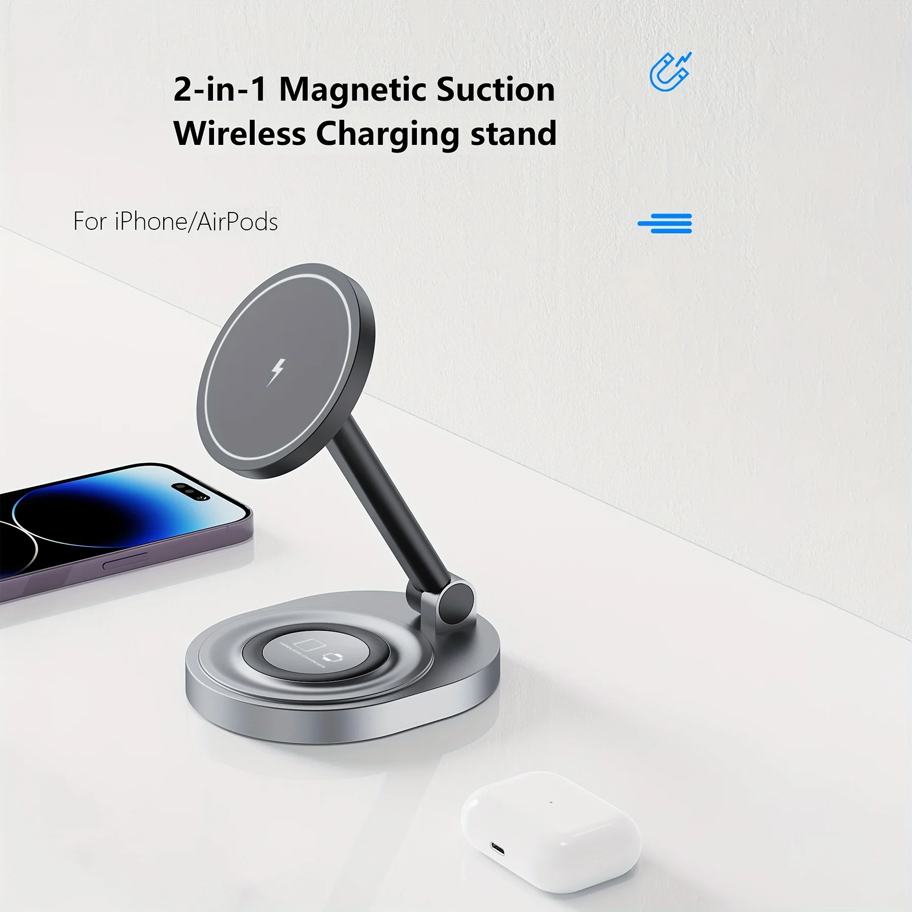 2 In 1 Manyetik Kablosuz Şarj  - Smartwatch X12 incelemesi ve fiyatı