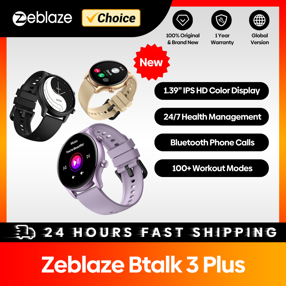 Yeni Zeblaze Btalk 3 Plus Sesl - Smartwatch X12 incelemesi ve fiyatı