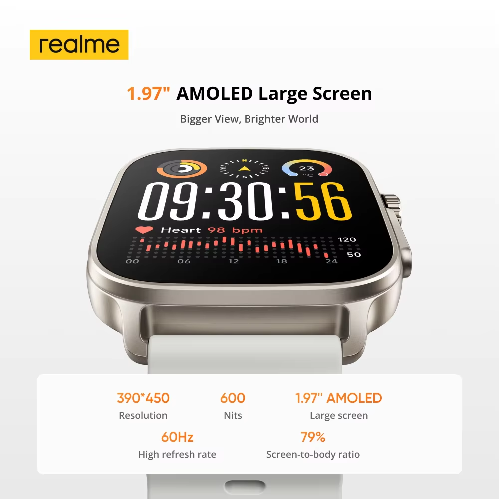 Global Versiyon realme watch 5 - Smartwatch X2 incelemesi ve fiyatı