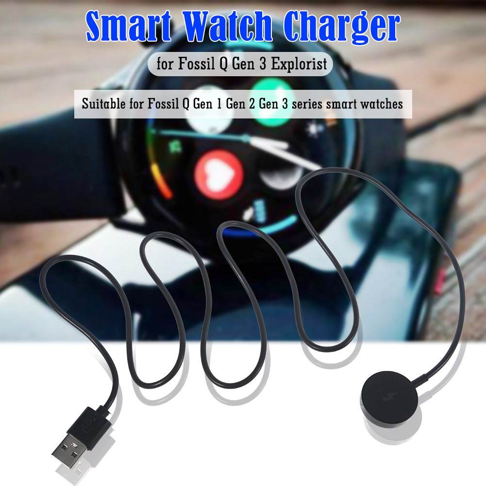 Saat şarj kablosu USB şarj sta - Fossil Smartwatch Accessories incelemesi ve fiyatı